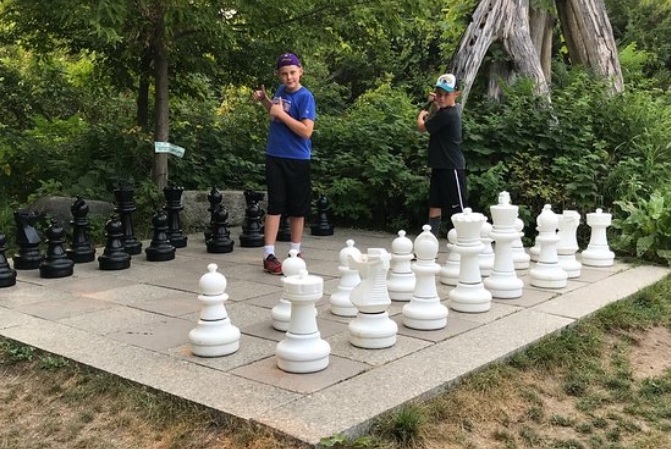 Life-sized Chess at Big Stone Advancing Arts